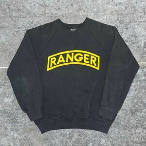Vintage 90's Ranger Military Sweatshirt Medium